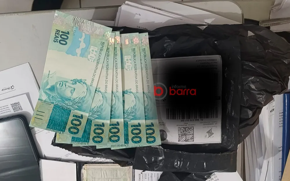 Imagem reprodução - informe barra